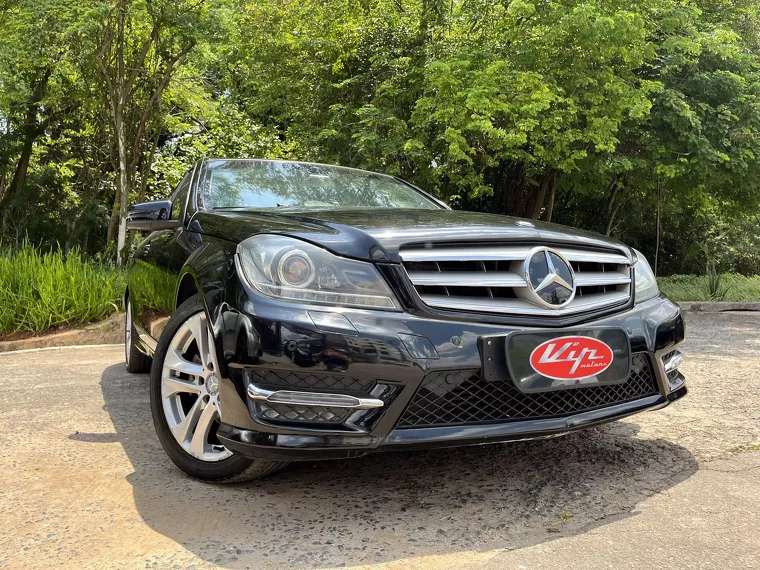 Mercedes-benz C 200 Preto 11