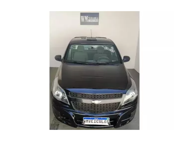 Chevrolet Montana Preto 1