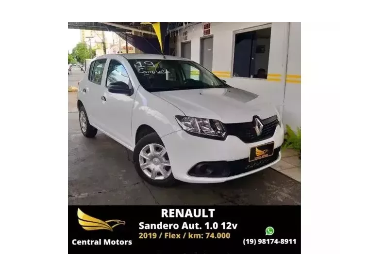 Renault Sandero Branco 6