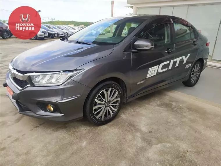 Honda City Cinza 9