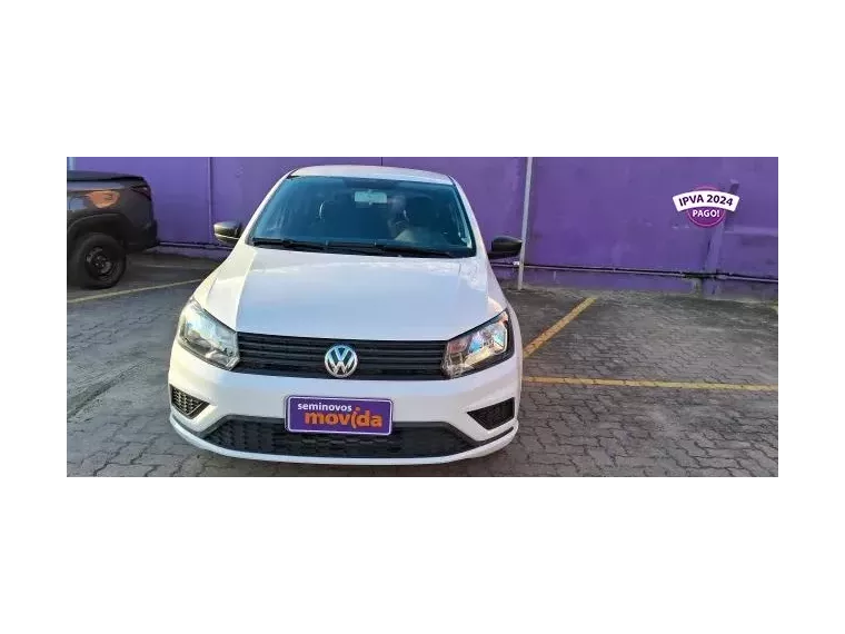 Volkswagen Gol Branco 4