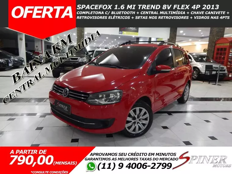 Volkswagen Spacefox Vermelho 11