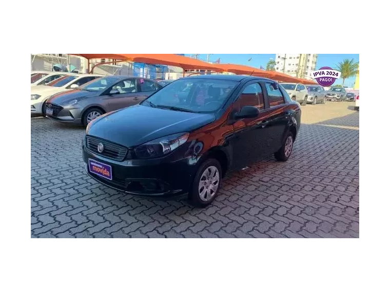 Fiat Grand Siena Preto 7