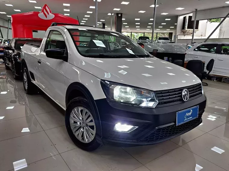 Volkswagen Saveiro Branco 10