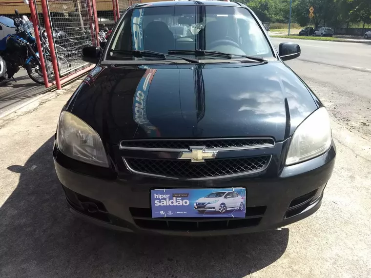 Chevrolet Celta Preto 11