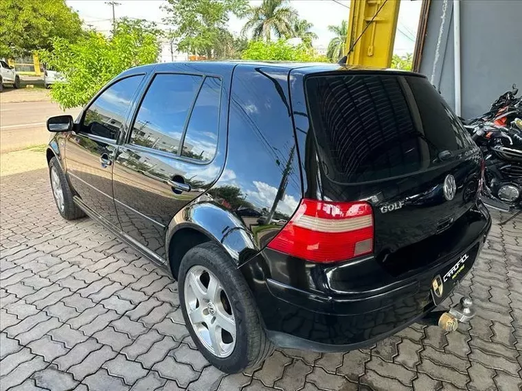 Volkswagen Golf Preto 4