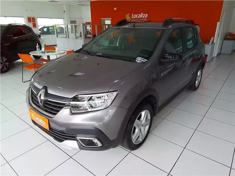 Renault Sandero Cinza 4