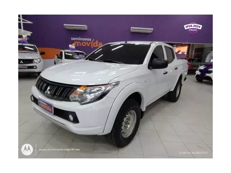 Mitsubishi L200 Branco 1