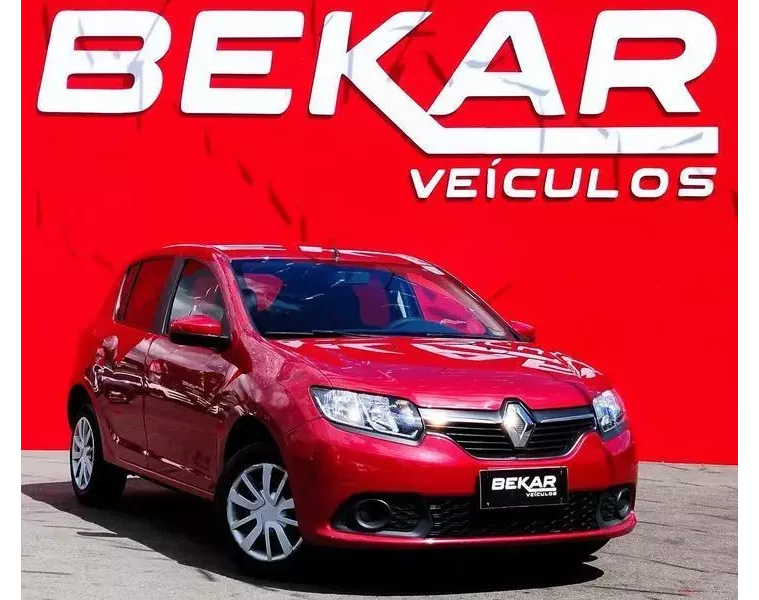 Renault Sandero Vermelho 6