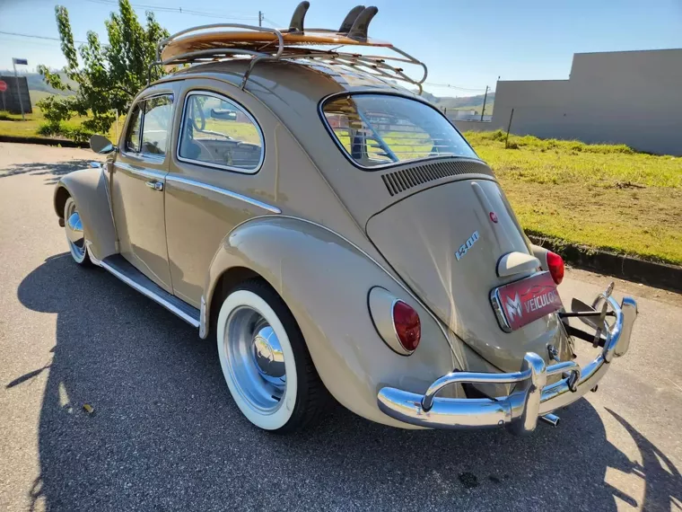 Volkswagen Fusca Bege 7