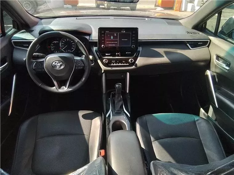 Toyota Corolla Cross Cinza 6