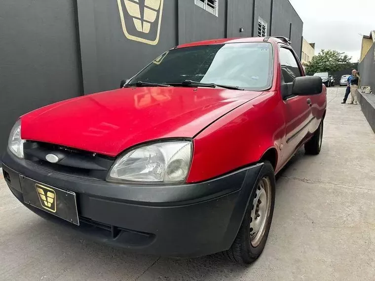 Ford Courier Vermelho 1