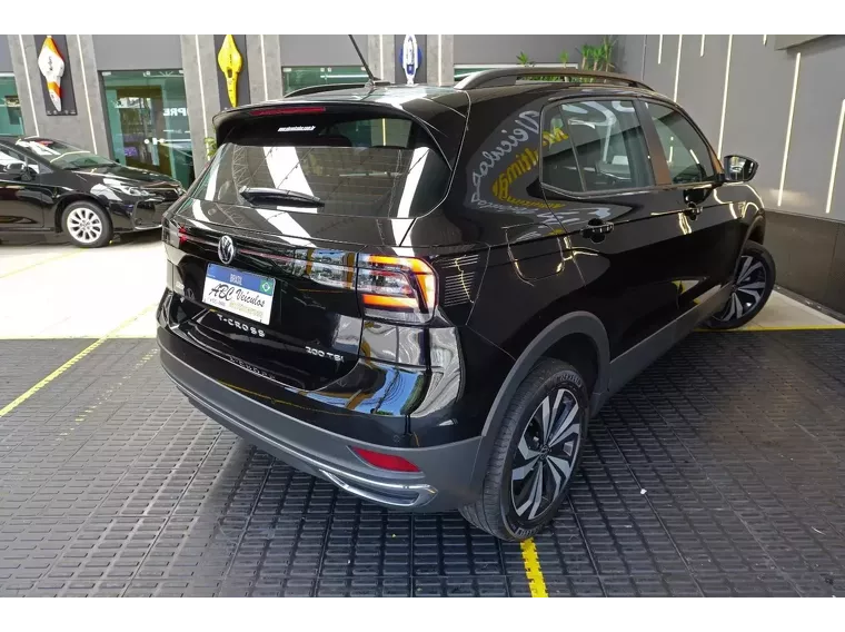 Volkswagen T-cross Preto 10