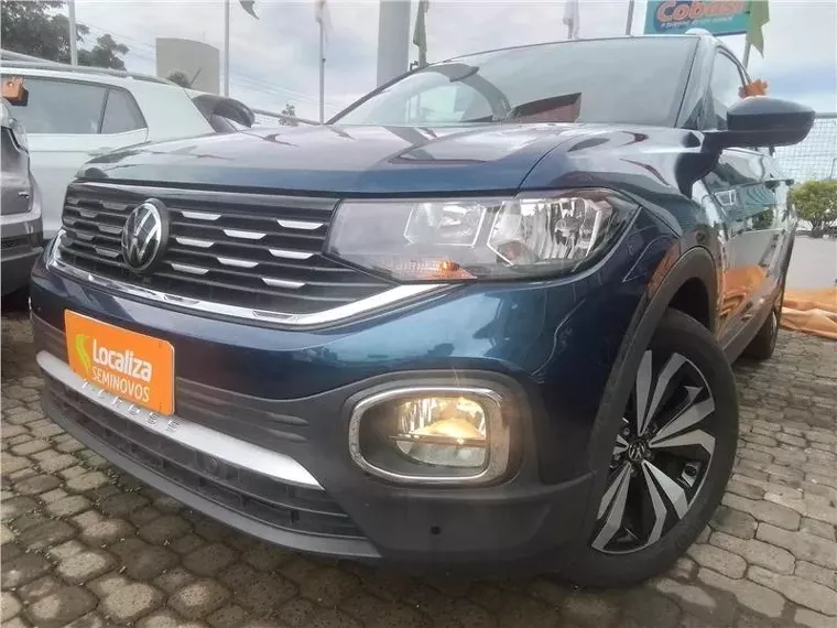 Volkswagen T-cross Azul 10