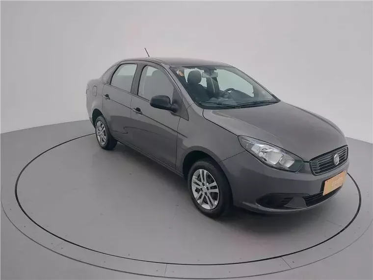 Fiat Grand Siena Cinza 8