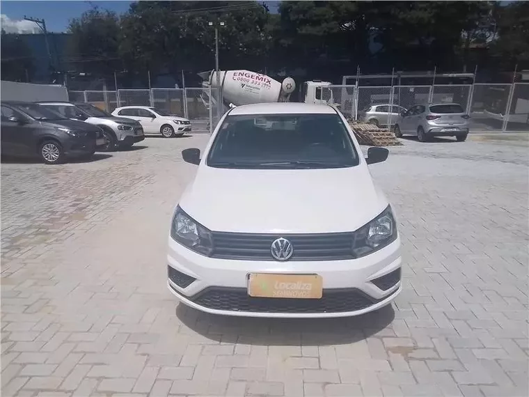 Volkswagen Gol Branco 1