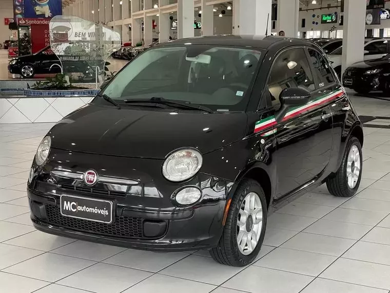 Fiat 500 Preto 4