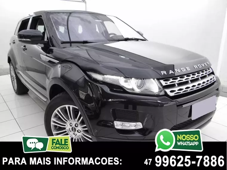 Land Rover Range Rover Evoque Preto 3