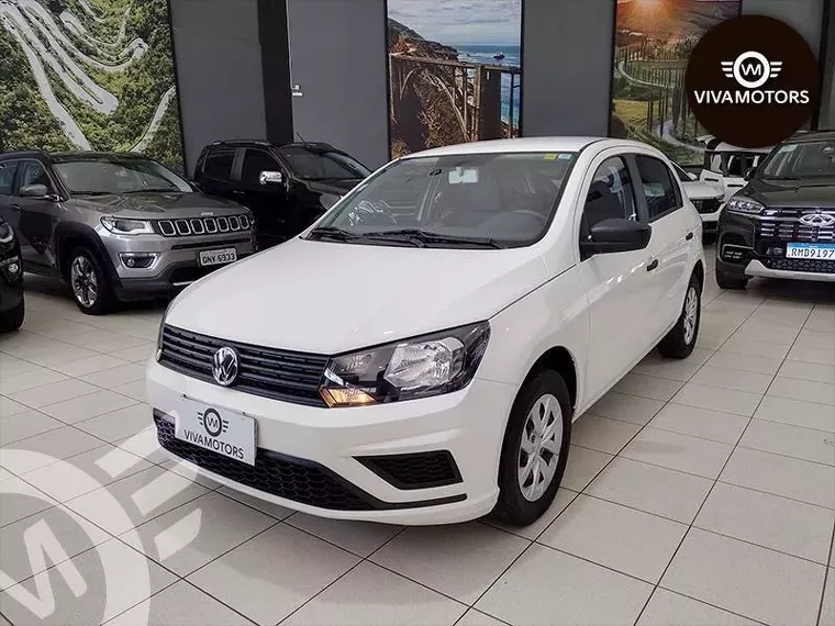 Volkswagen Gol Branco 8