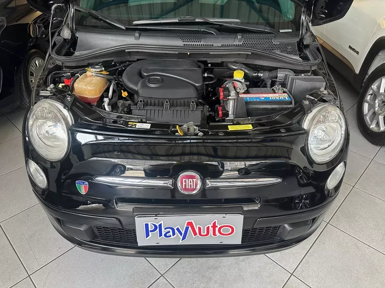 Fiat 500 Preto 11