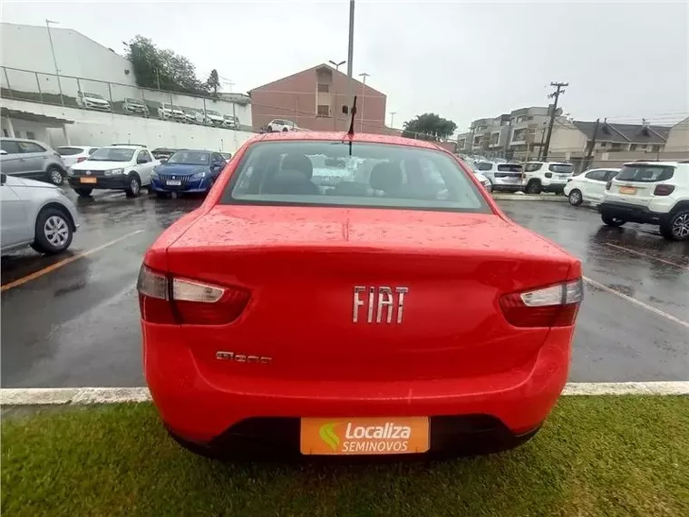 Fiat Grand Siena Vermelho 9