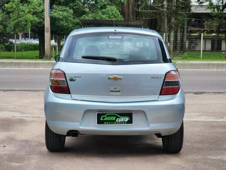 Chevrolet Agile Prata 2