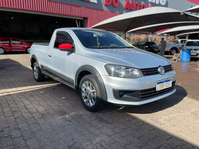 Volkswagen Saveiro Prata 14