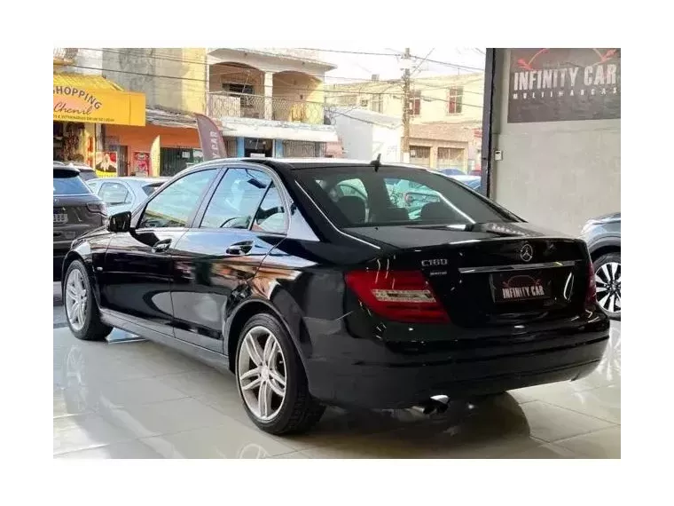 Mercedes-benz C 180 Preto 3