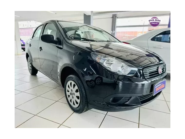 Fiat Grand Siena Preto 7