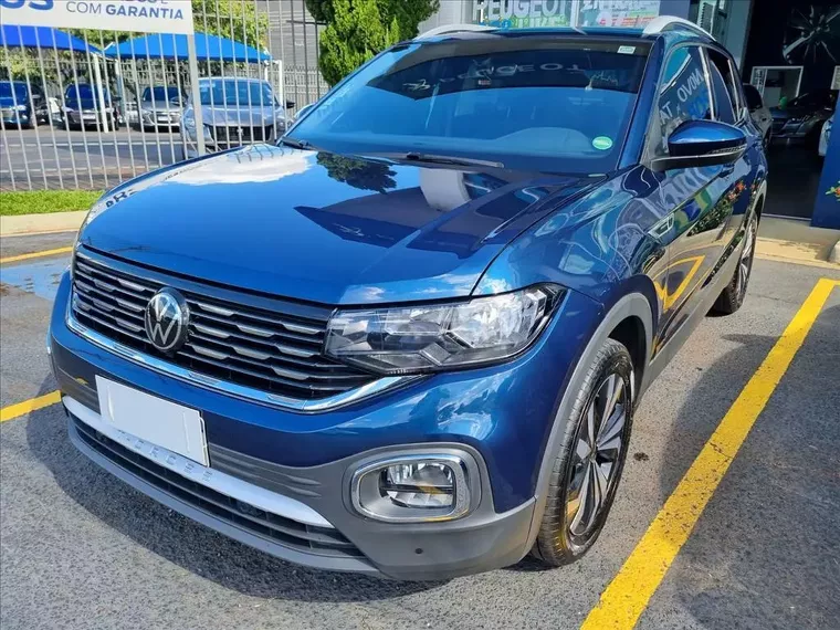 Volkswagen T-cross Azul 8