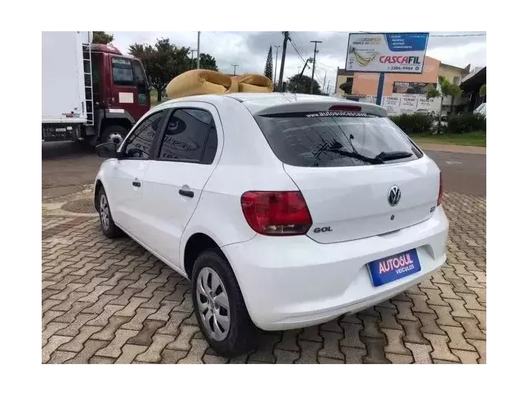 Volkswagen Gol Branco 4