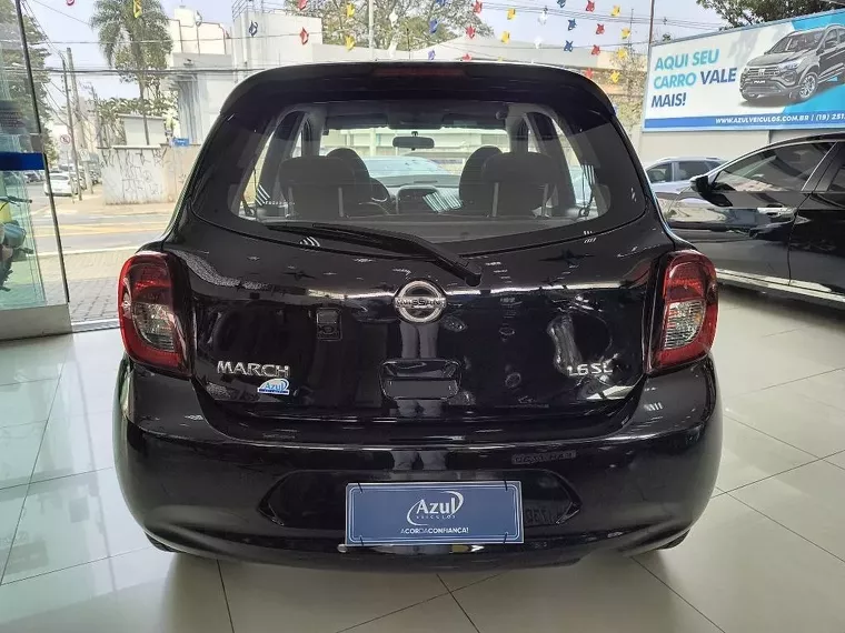 Nissan March Preto 5