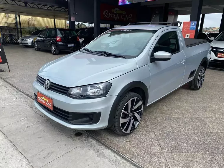 Volkswagen Saveiro Prata 4