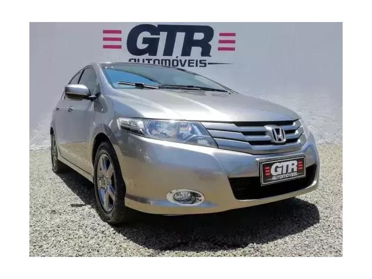 Honda City Cinza 3