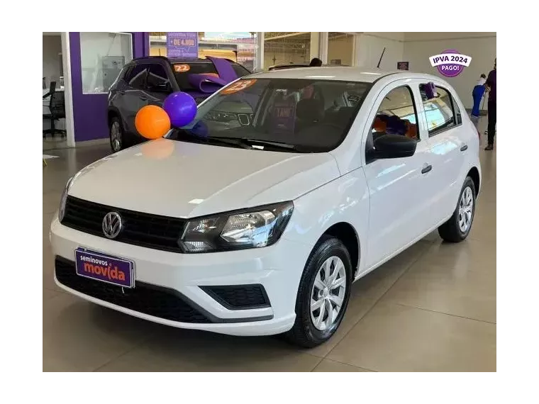 Volkswagen Gol Branco 6