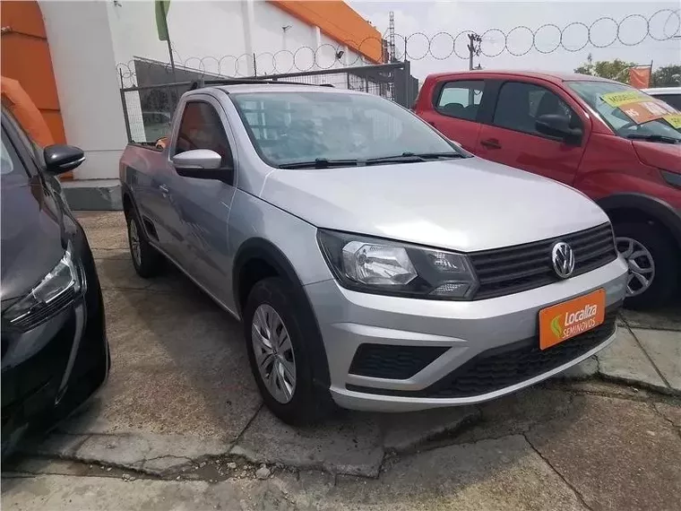 Volkswagen Saveiro Prata 6