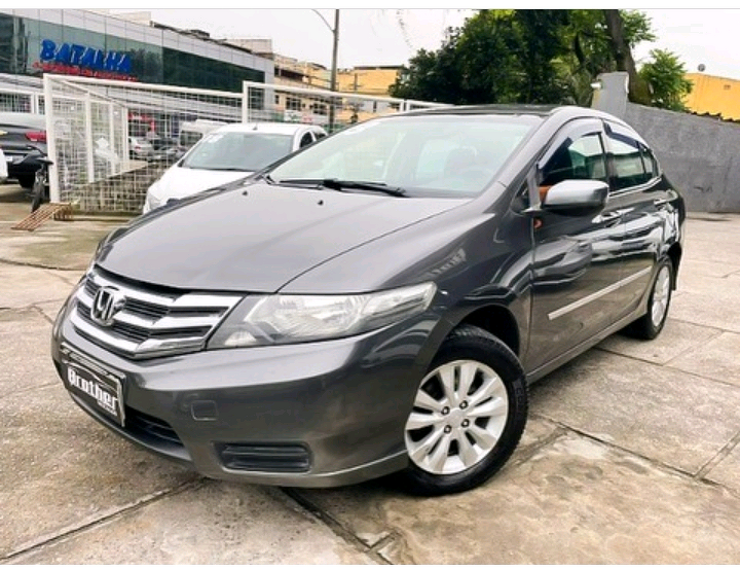 Honda City Cinza 5