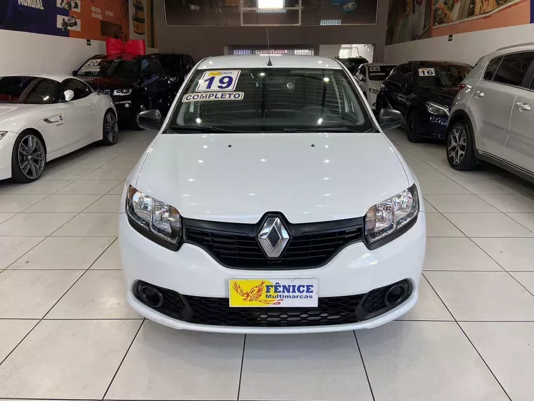 Renault Sandero Branco 4