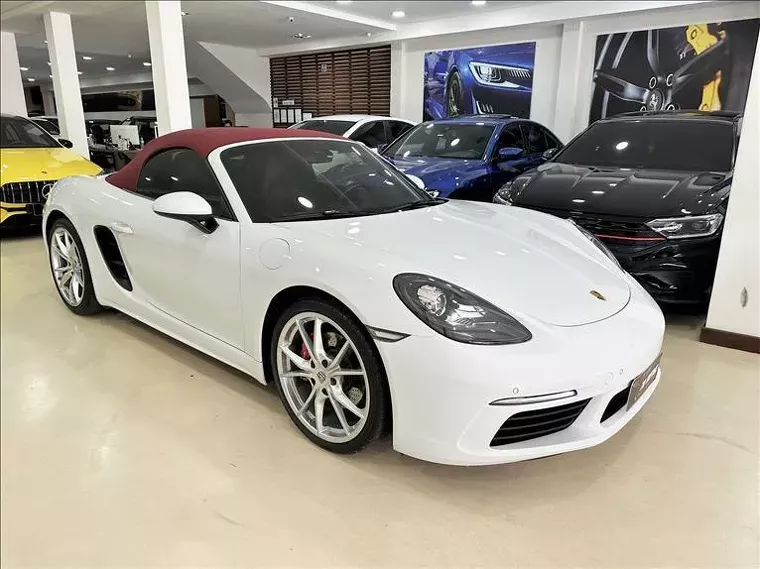 Porsche 718 Branco 15