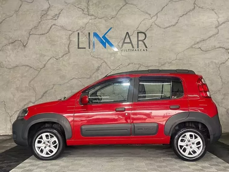 Fiat Uno Vermelho 14