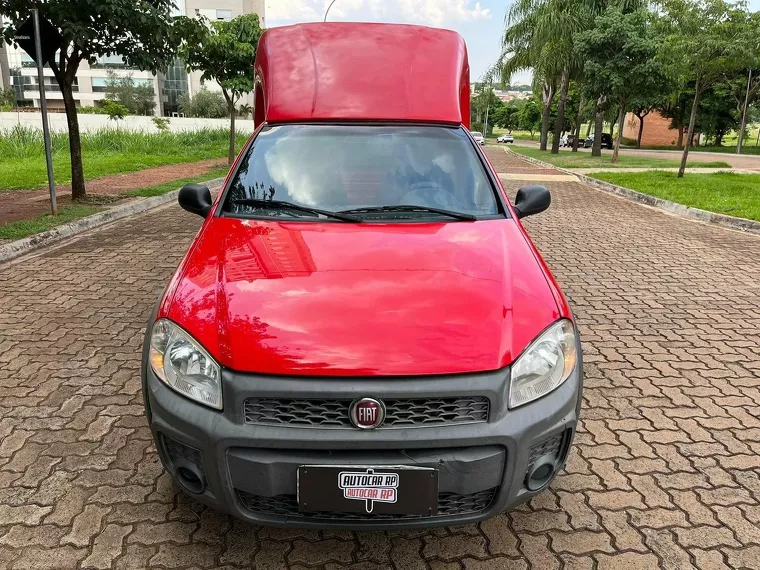 Fiat Strada Vermelho 7