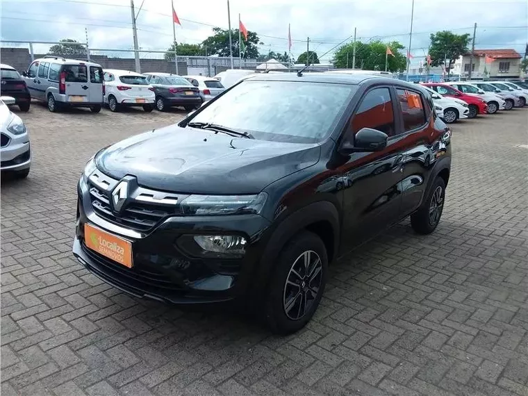 Renault Kwid Preto 4