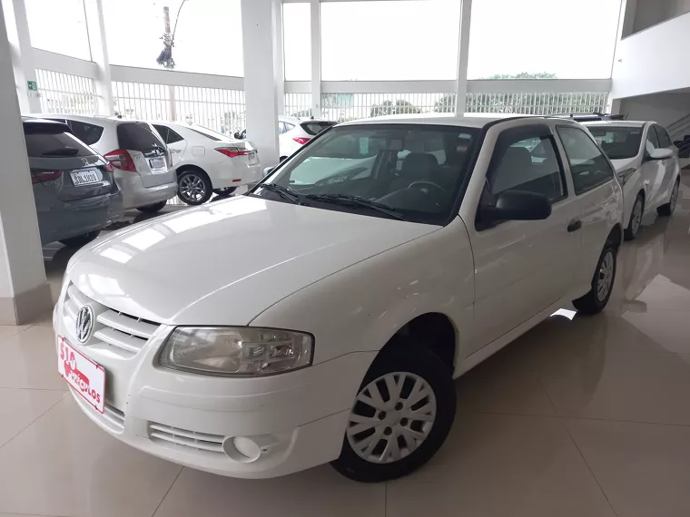 Volkswagen Gol Branco 1