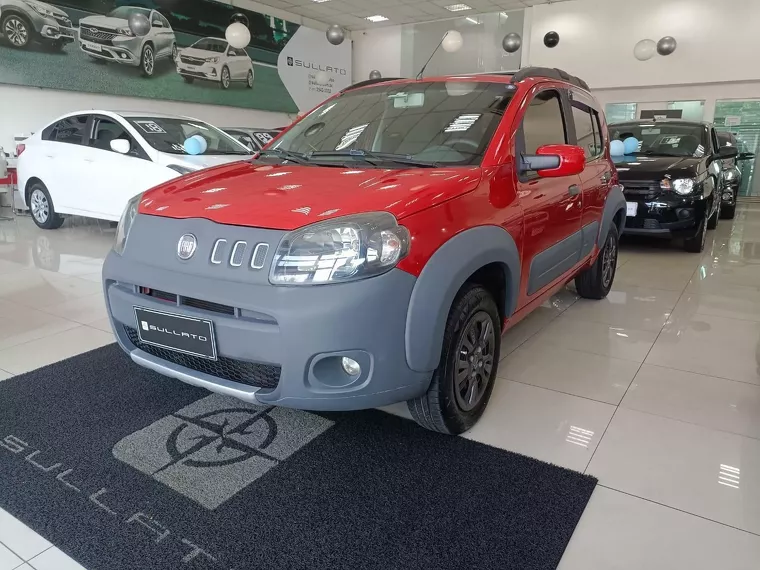 Fiat Uno Vermelho 11