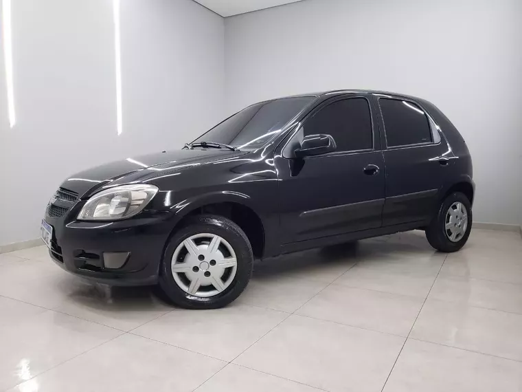 Chevrolet Celta Preto 3