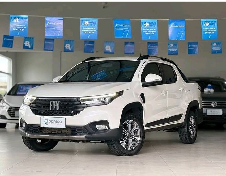 Fiat Strada Branco 1