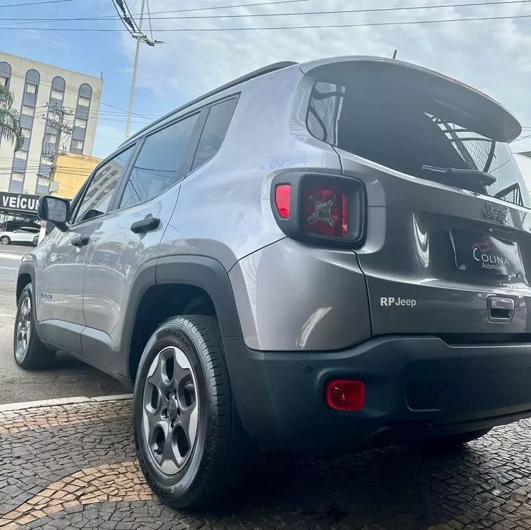 Jeep Renegade Cinza 10