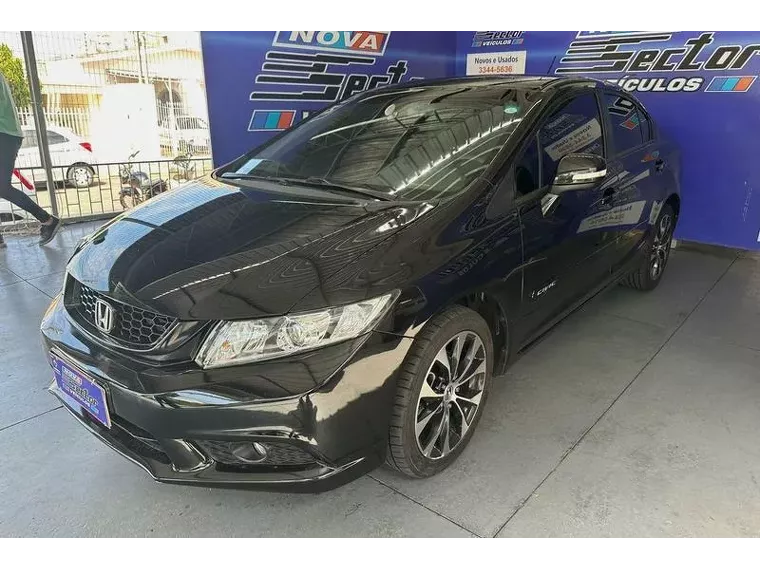 Honda Civic Preto 9