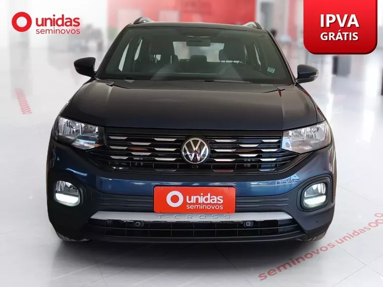 Volkswagen T-cross Azul 5