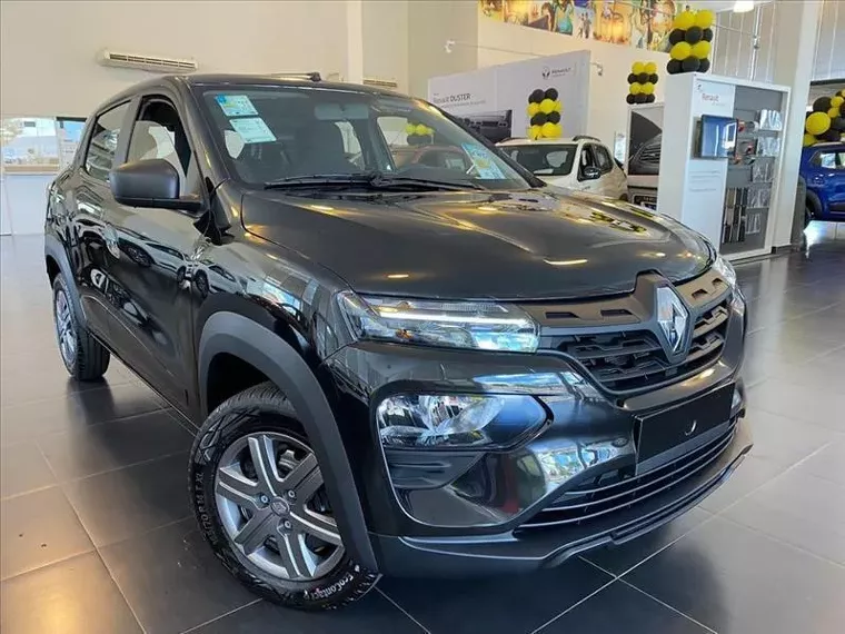 Renault Kwid Preto 3